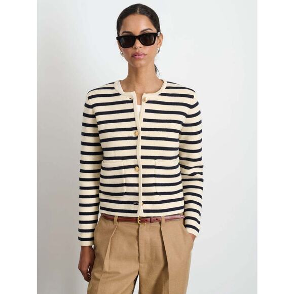 Alex Mill Paris Sweater Jacket Size Medium New with Tags - Picture 1 of 8